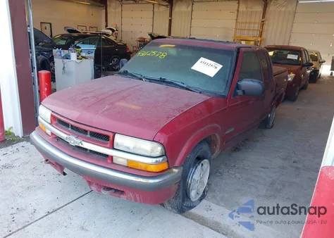 2002 Chevrolet S Truck S10 z USA, uszkodzony, nr VIN 1GCDT13W52K186107